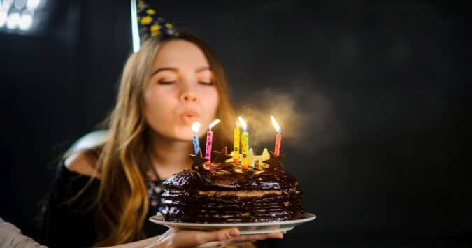 Beware! Blowing the candles on your birthday cake could be bad for your ...