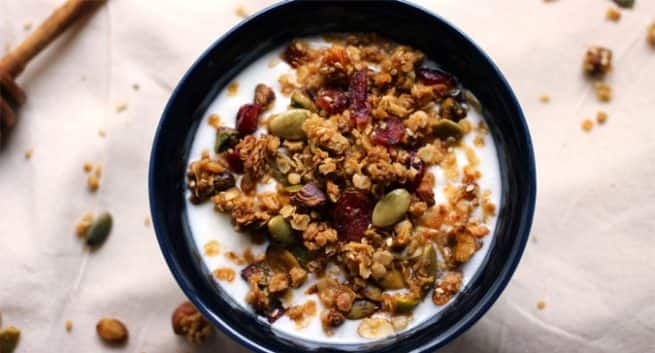 cranberry-pistachio-granola