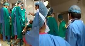 An awful spat between doctors during an emergency c-section in Rajasthan cost the infant his life(Watch video)