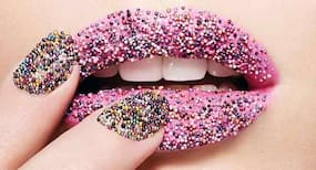 The new colourful caviar lip trend is taking over Instagram