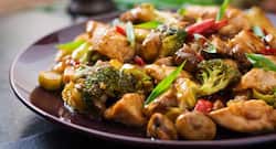 Keep your weight off with this yummy paneer mushroom and cashew stir fry!