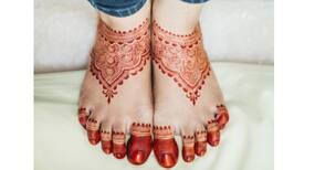 Festive season: Feet mehendi (henna) designs