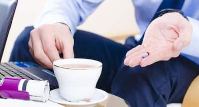 Is it OK to take medicines with soft drinks, coffee, milk or juices?