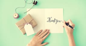 Thank-you notes and letters of gratitude improves well-being for letter writers, recipients