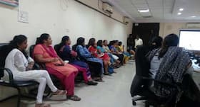 Jaslok Hospital provided self examination training to the women employees of the BMC