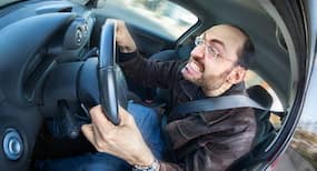 Beat road rage with yoga