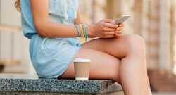 Is it OKAY to sit with your legs crossed on a chair?