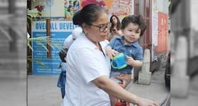 Kareena Kapoor Khan has enrolled Taimur Ali Khan Pataudi in a Mumbai gym Kareena Kapoor Khan has enrolled Taimur Ali Khan Pataudi in a Mumbai gym