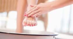 Here's why a foot bath will help you sleep like a baby