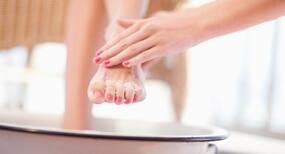 Here's why a foot bath will help you sleep like a baby