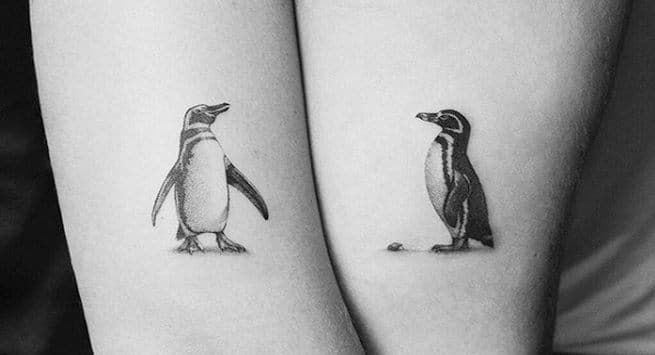 Sarah Blair Tattoos - Hercules medal and a family of penguins from last  week 💜 | Facebook