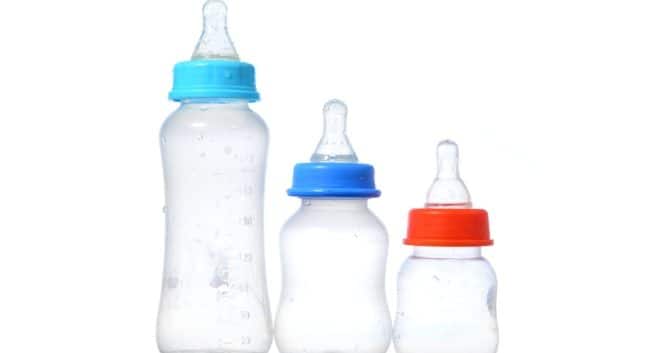 child milk bottle