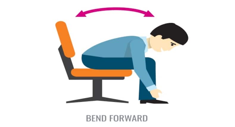 7 easy office exercises you can do sitting on a chair