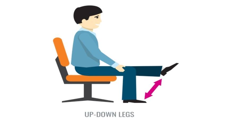 7 easy office exercises you can do sitting on a chair | TheHealthSite.com