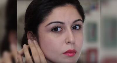 Wedding special: Beauty blogger Scherezade Shroff shows you how to get your makeup and hair done in 2 minutes!