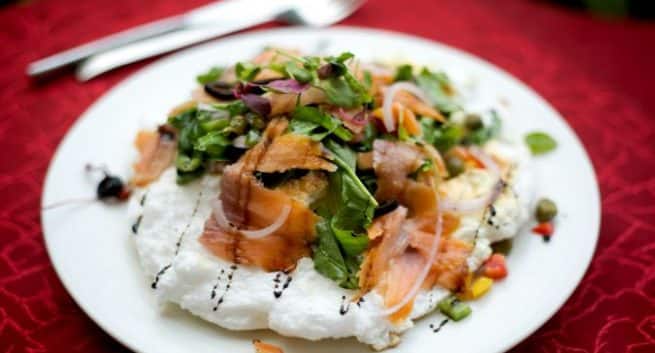 Healthy Weight Loss Low Fat Breakfast Recipe Egg White Frittata With Smoked Salmon Thehealthsite Com