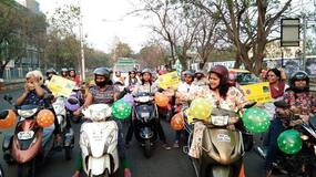 150 women bikers participate in rally to spread awareness about road safety in Navi Mumbai