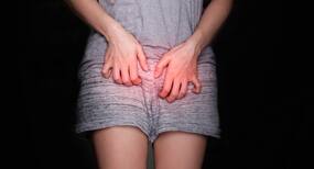 Why do women suffer from UTIs post pregnancy?