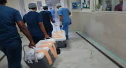 Two heart transplants on a single day