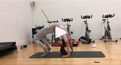 This video of Jacqueline Fernandez performing the difficult backward bend is all you need to see this week
