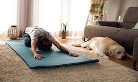 Dog yoga or 'Doga' is the new fitness trend we totally want to try