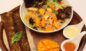 Healthy weight loss recipe: Mango smoked chicken and quinoa salad