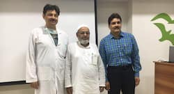 A 6 cm plastic dentures removed from 60 year old stomach at Zen Hospital