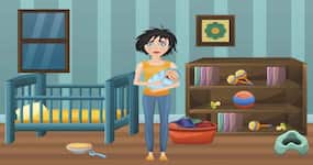 What is the difference between baby blues and postpartum depression?