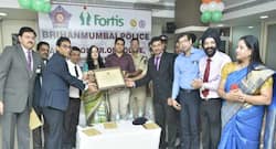 Fortis hospital: Police officers screened and trained to identify different health ailments