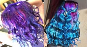 Galaxy Hair: This latest hair trend will make you look sassy and chic at the same time!