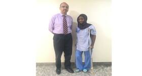 Mumbai: Teen from Nigeria takes first steps after being bedridden for two years Mumbai: Teen from Nigeria takes first steps after being bedridden for two years