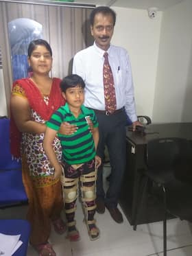 Here is how stem cell therapy helped a 8-year-old get back on his feet