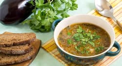 Love brinjals? Then this soup is a must try!