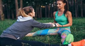 Exercise with your buddy to get a fitter body