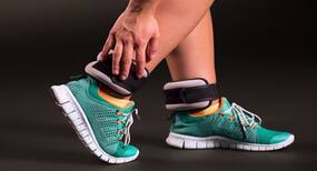 Here's how to get a full-body workout using ankle weights