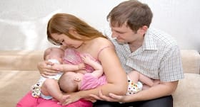 Breastfeeding twins: Here is how you master the art Breastfeeding twins: Here is how you master the art