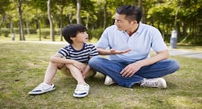 Talk to your child from an early age for improving language, speech related skills