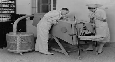 Good old iron lung has made 82-year-old polio survivor breathe for six ...