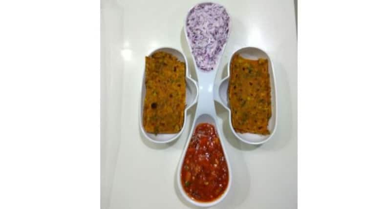 Sweet Salsa Sprout Paratha: A recipe for your child's tiffin box
