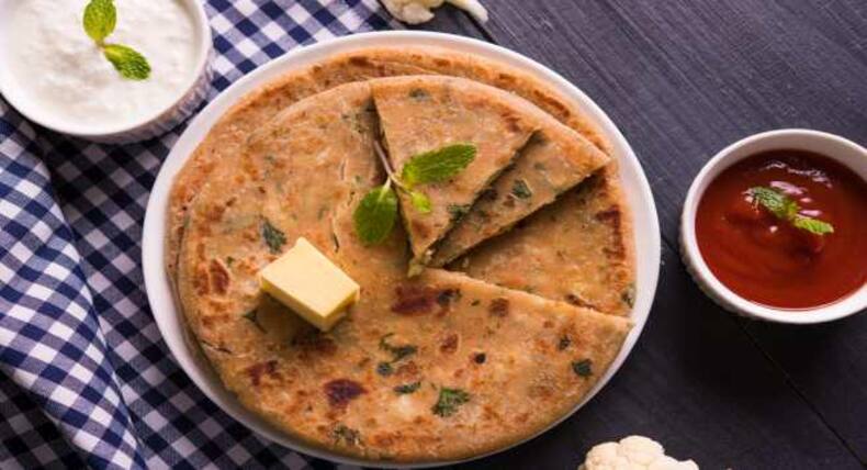 Sweet Salsa Sprout Paratha: A recipe for your child's tiffin box