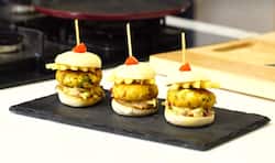 Chef Ranveer Brar’s healthy vegetarian recipe: Raw banana pineapple sliders