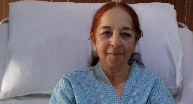 Mrs Indira Sharma for her surgery at Indraprastha Apollo Hospitals