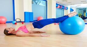 Super-effective Swiss ball exercises for a strong core