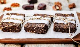 High-energy snack: Plum and Walnut Bar