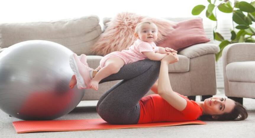 Picture of 6 diet and exercise tips for weight loss after pregnancy ...