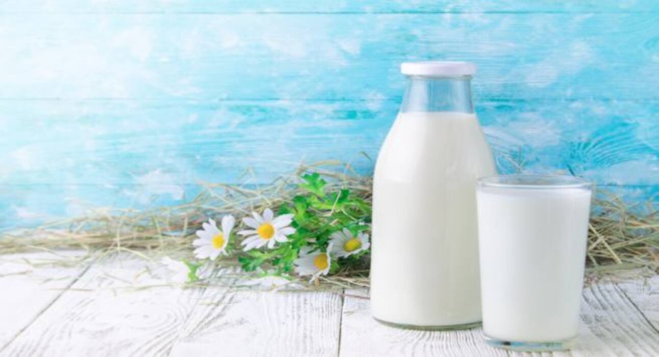 Raw milk can be beneficial for your skin