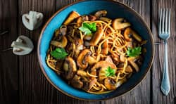 Healthy dinner recipe: Mushroom Spaghetti