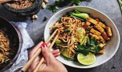 High-protein vegetarian recipe: Vegetable Pad Thai