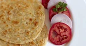 Cheese-corn-paratha