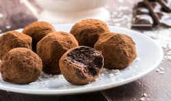 Healthy dessert recipe: Chocolate truffles with curcumin